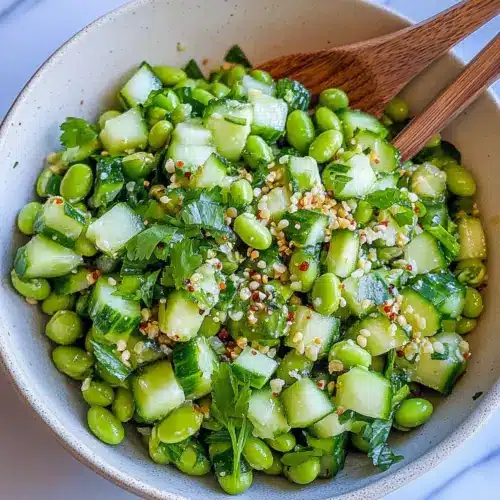 Cucumber Edamame Salad