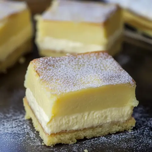 Vanilla Magic Custard Cake