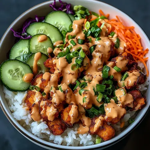 Bang Bang Chicken Bowl