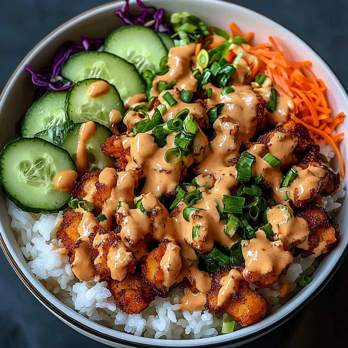 Bang Bang Chicken Bowl