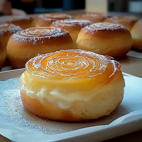 Custard-Filled Sweet Bread