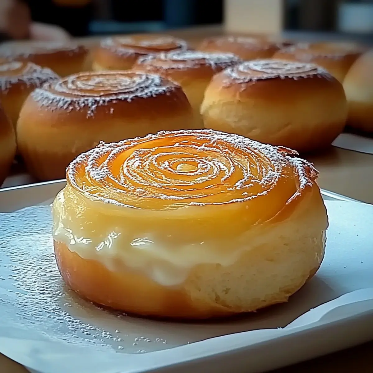 Custard-Filled Sweet Bread
