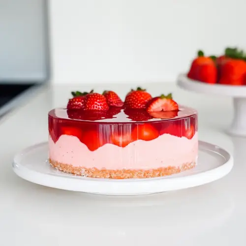 Strawberry Jello Cake