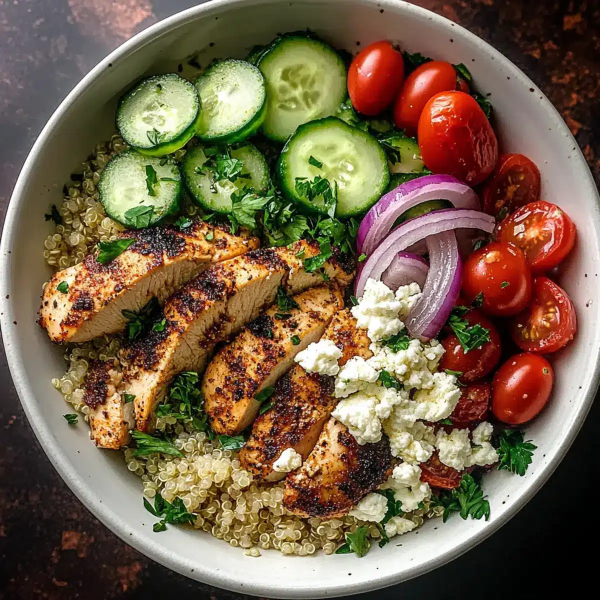 Mediterranean Chicken Bowl
