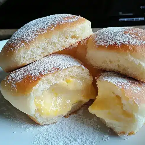 Stovetop Custard Cream Buns