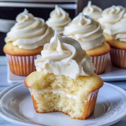 Super Moist Vanilla Cupcakes