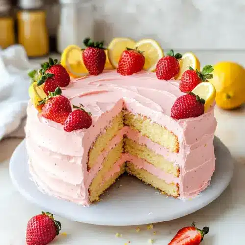 Strawberry Lemon Cake