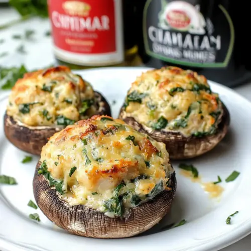 Crab Stuffed Mushrooms