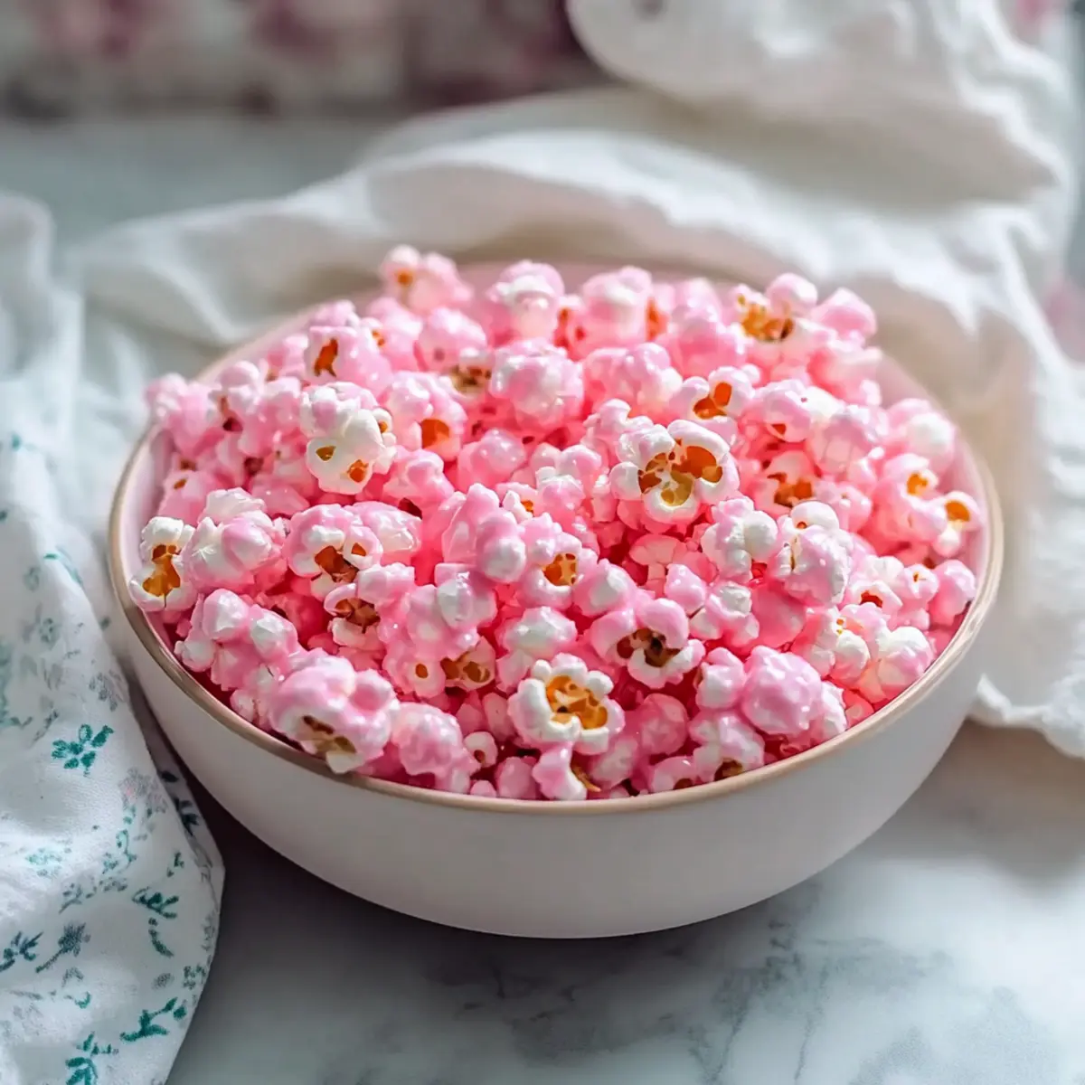 Pink Popcorn Recipe