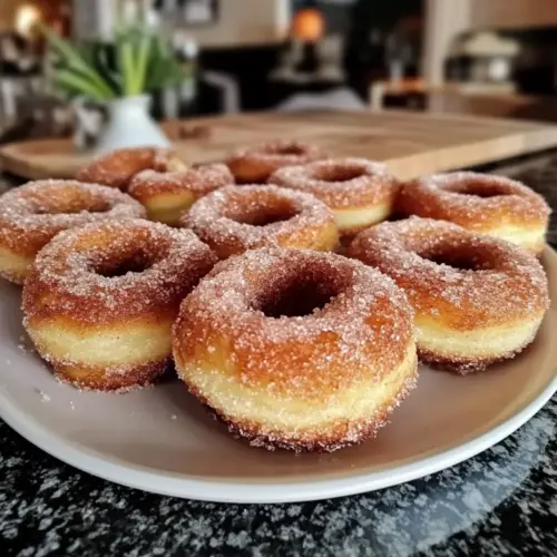 Baked Cinnamon Sugar Donut