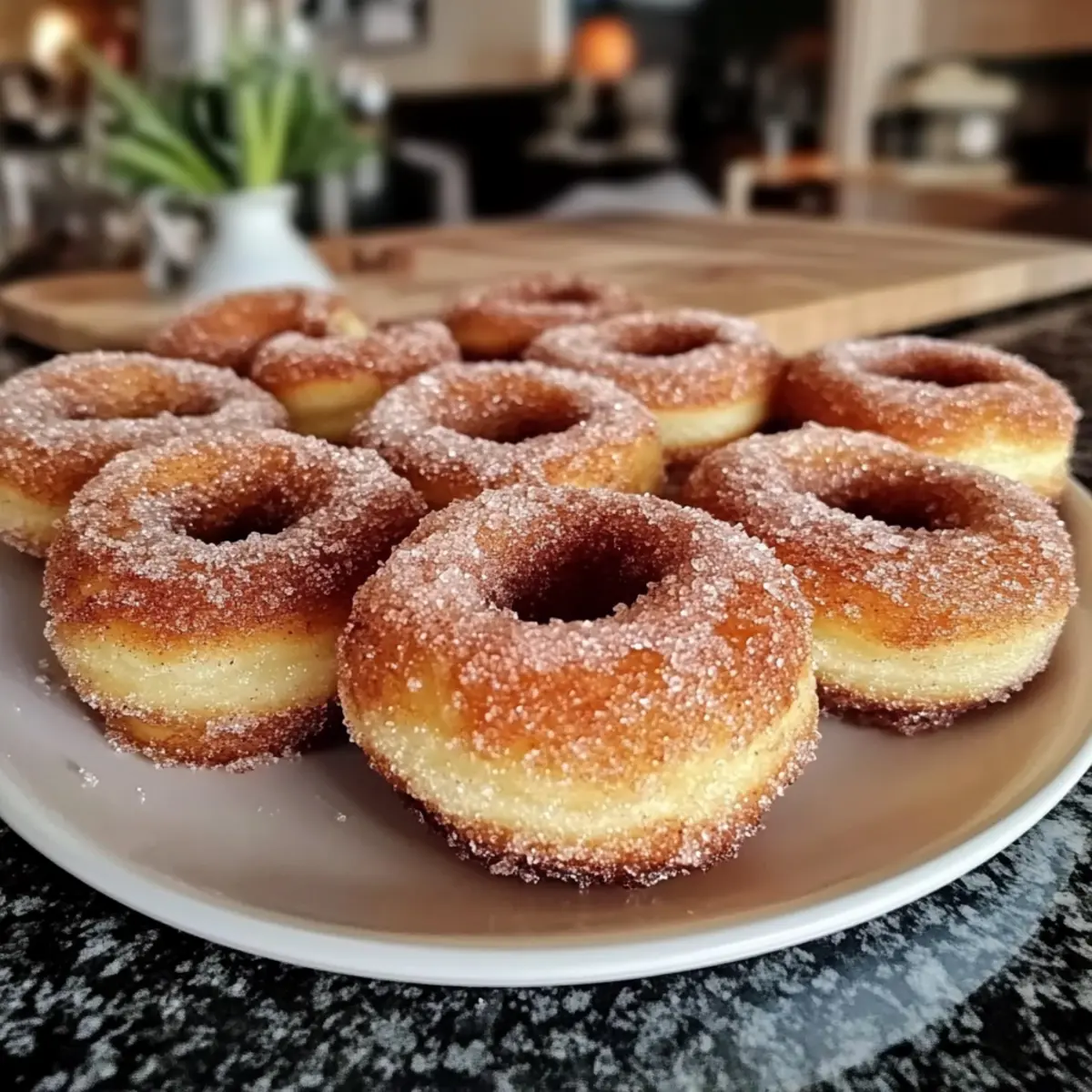 Baked Cinnamon Sugar Donut