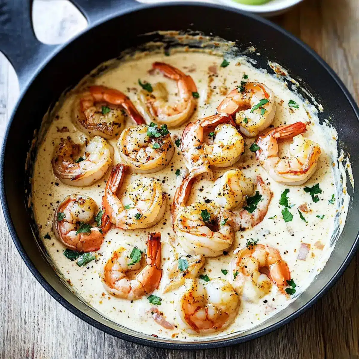Garlic Shrimp in Coconut Milk