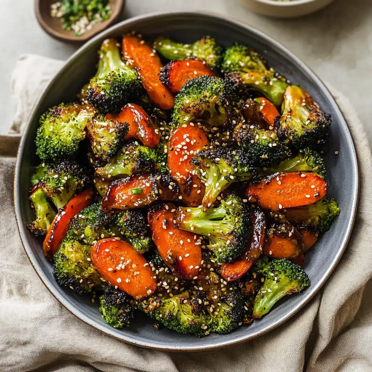Roasted Broccoli & Carrots