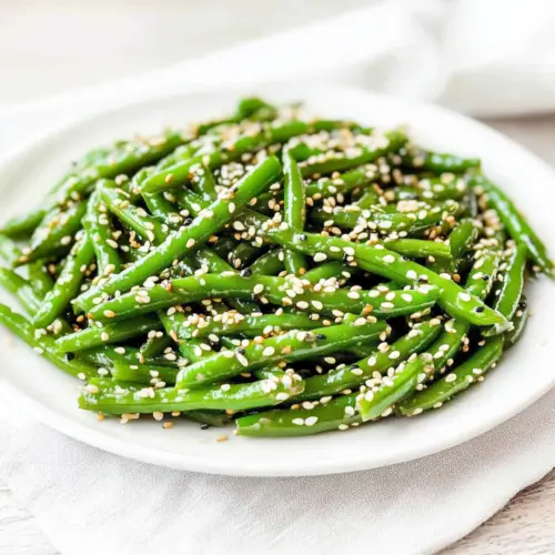 Sesame Ginger Green Bean Salad