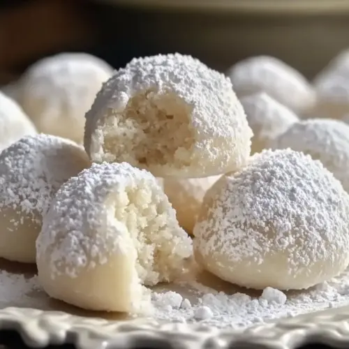 Sweetened Condensed Milk Snowball Cookies
