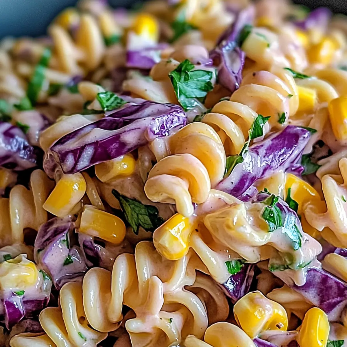 Mardi Gras Pasta Salad