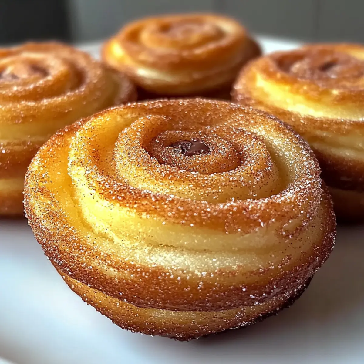 Delicious Churro Cruffins