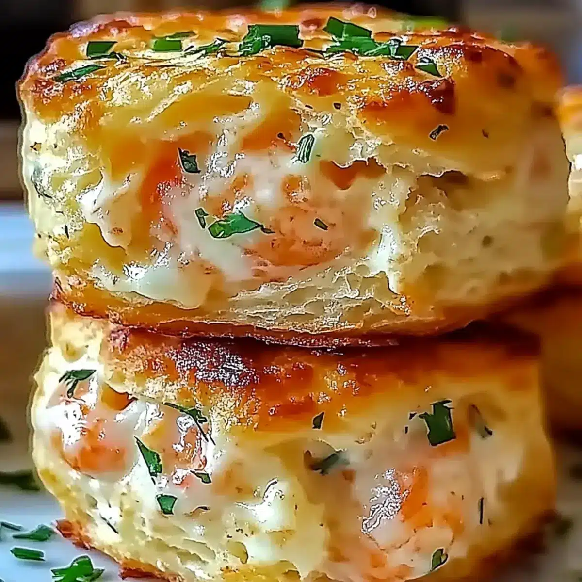 Shrimp Crab Biscuit Melts