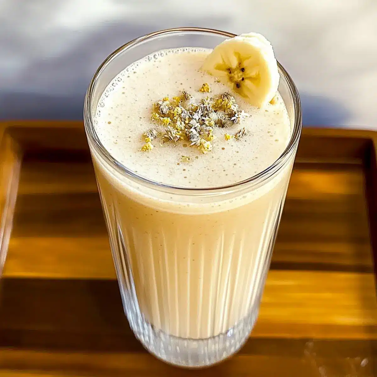 Banana Chamomile Tea Smoothie