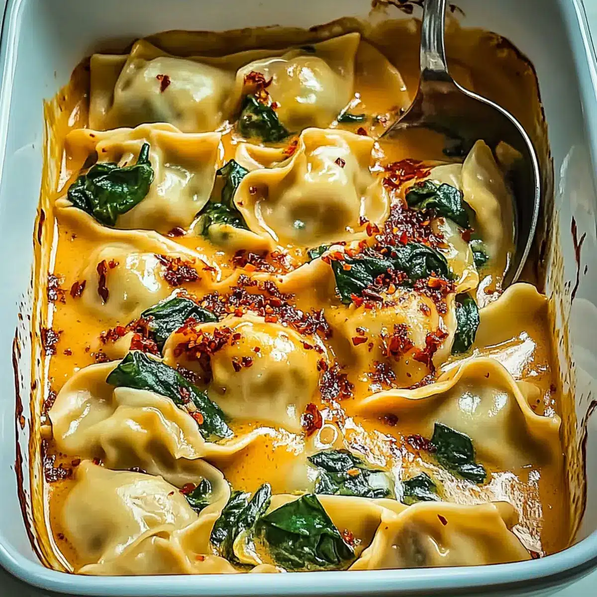 Trader Joe’s Viral Dumpling Bake