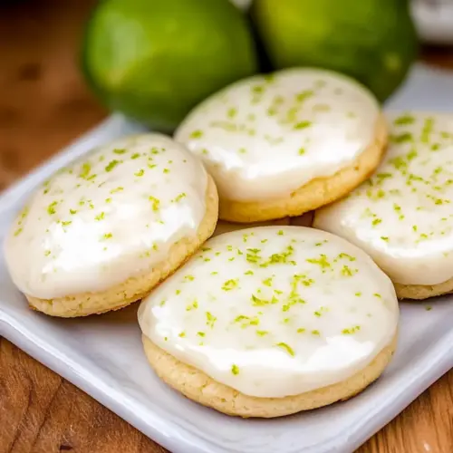 Key Lime Meltaway Cookies