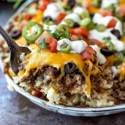 Low Carb Taco Casserole