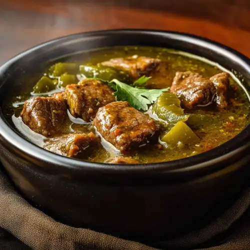 Hearty Green Chile Stew: