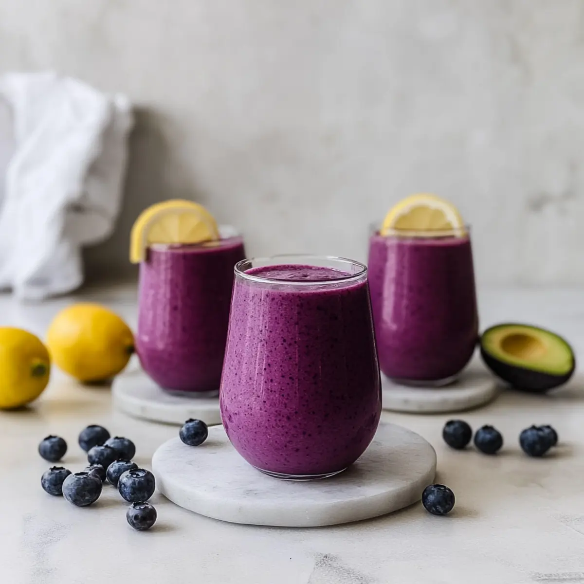 Blueberry Avocado Smoothie