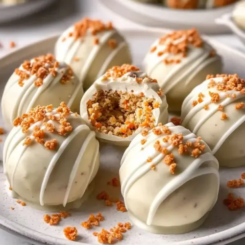 Carrot Cake Truffles
