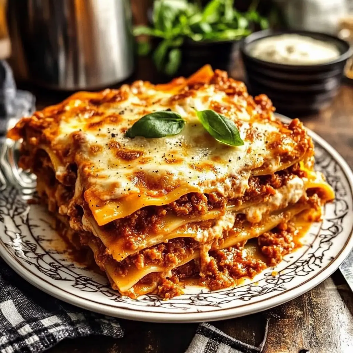 Lasagna Bolognese