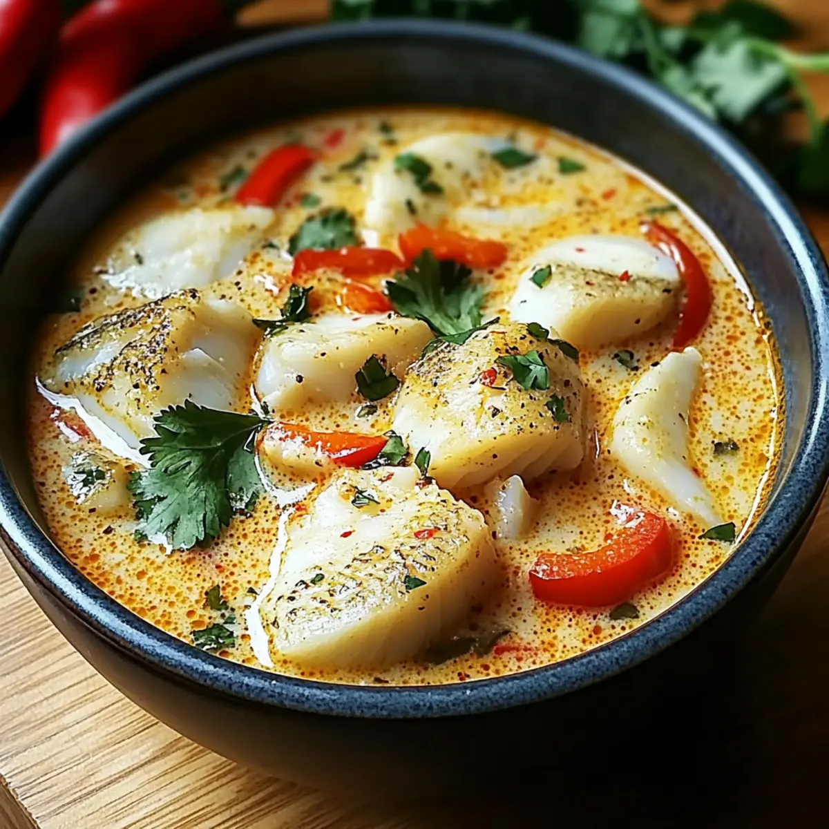 Creamy Coconut White Fish Stew