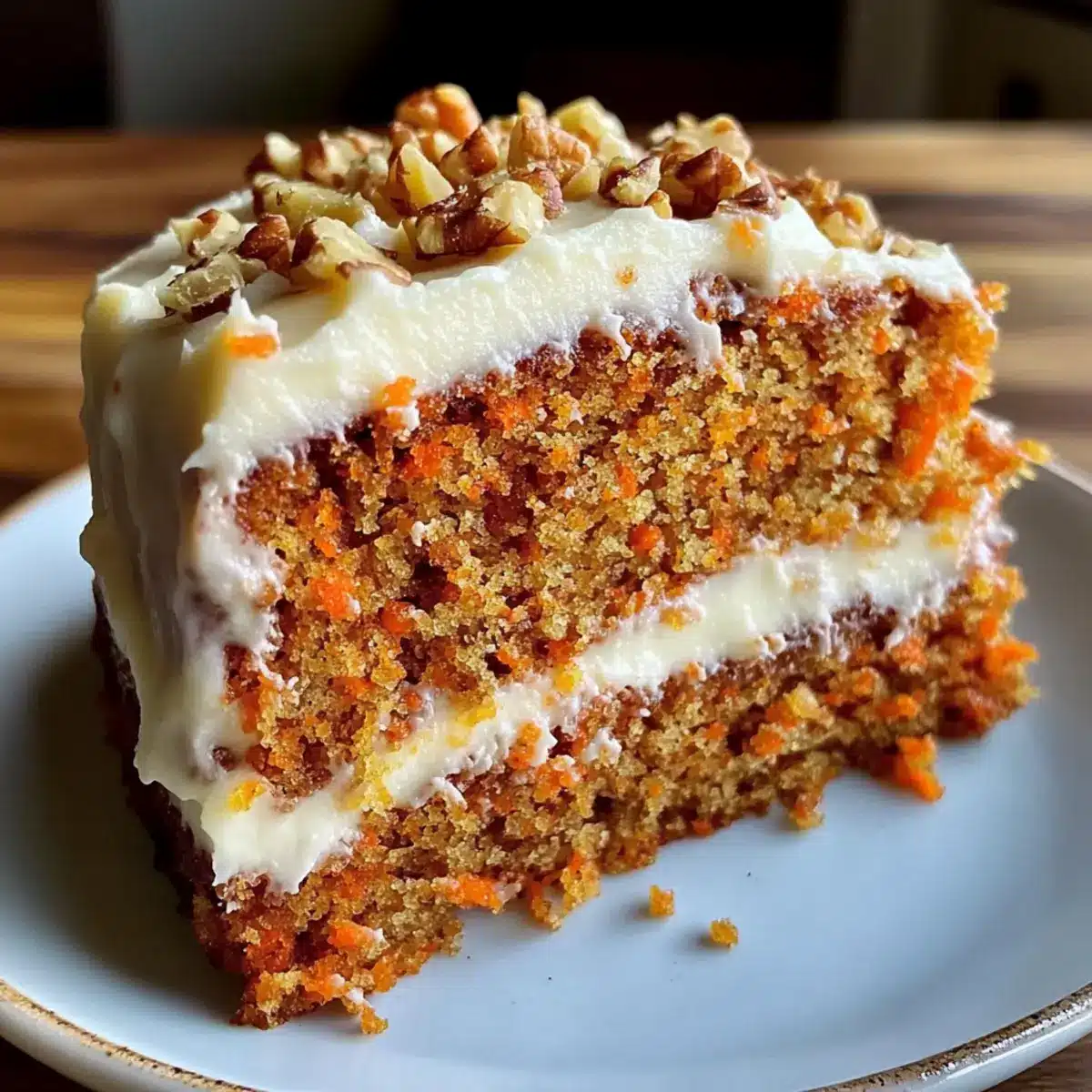 Moist Homemade Carrot Cake Recipe