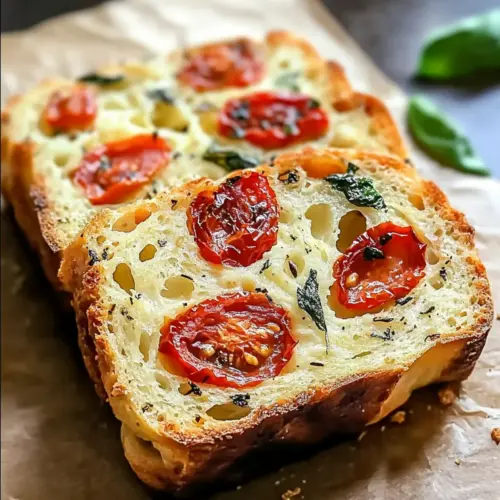 Savory Caprese Bread