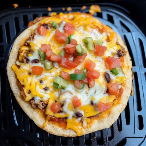 Air Fryer Mexican Pizza Recipe