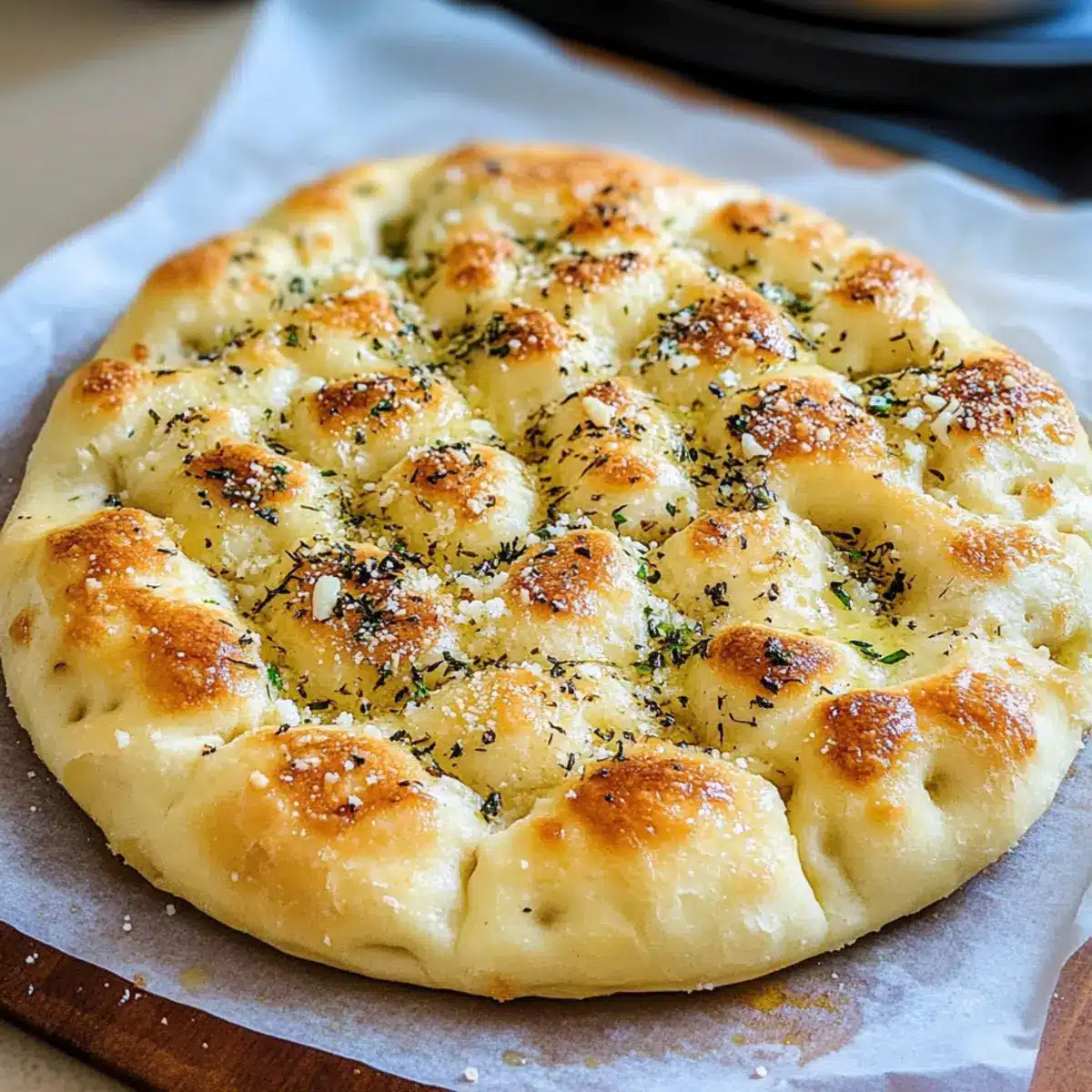 Garlic Parmesan Focaccia