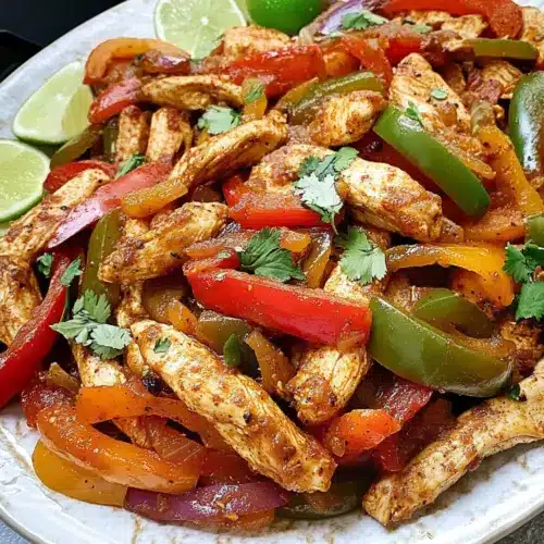 Crockpot Chicken Fajitas