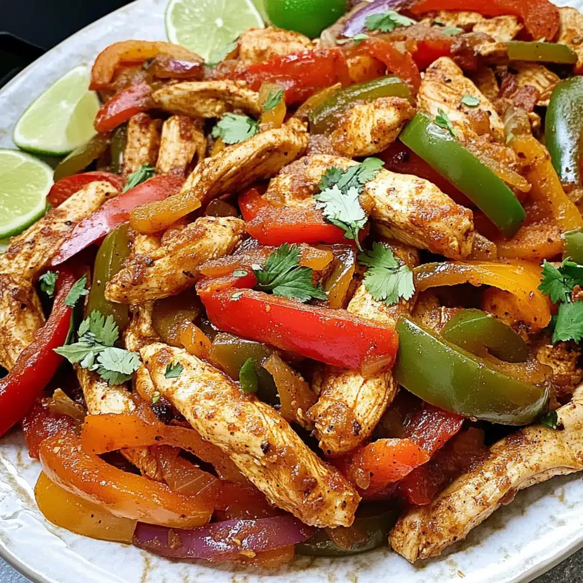 Crockpot Chicken Fajitas