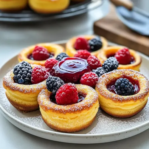 Easy Mini Dutch Baby Pancakes