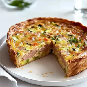 Tasty Tuna Quiche Crustless
