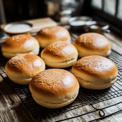 Homemade Hamburger Buns