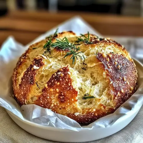 Parmesan Garlic Artisan Bread