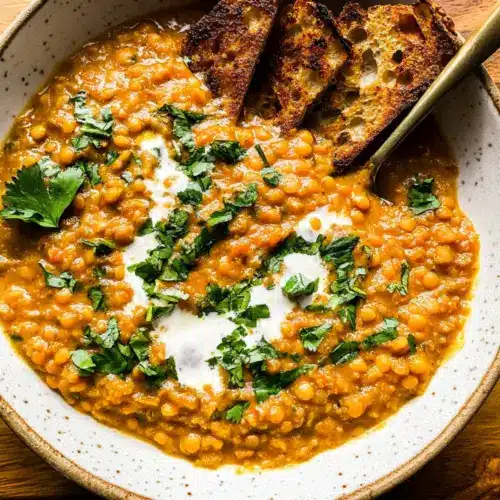 Spicy Red Lentil Curry