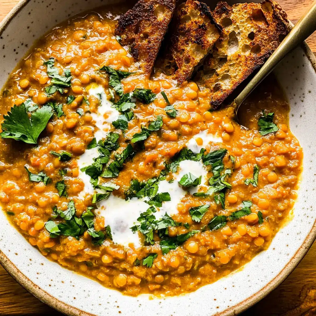 Spicy Red Lentil Curry