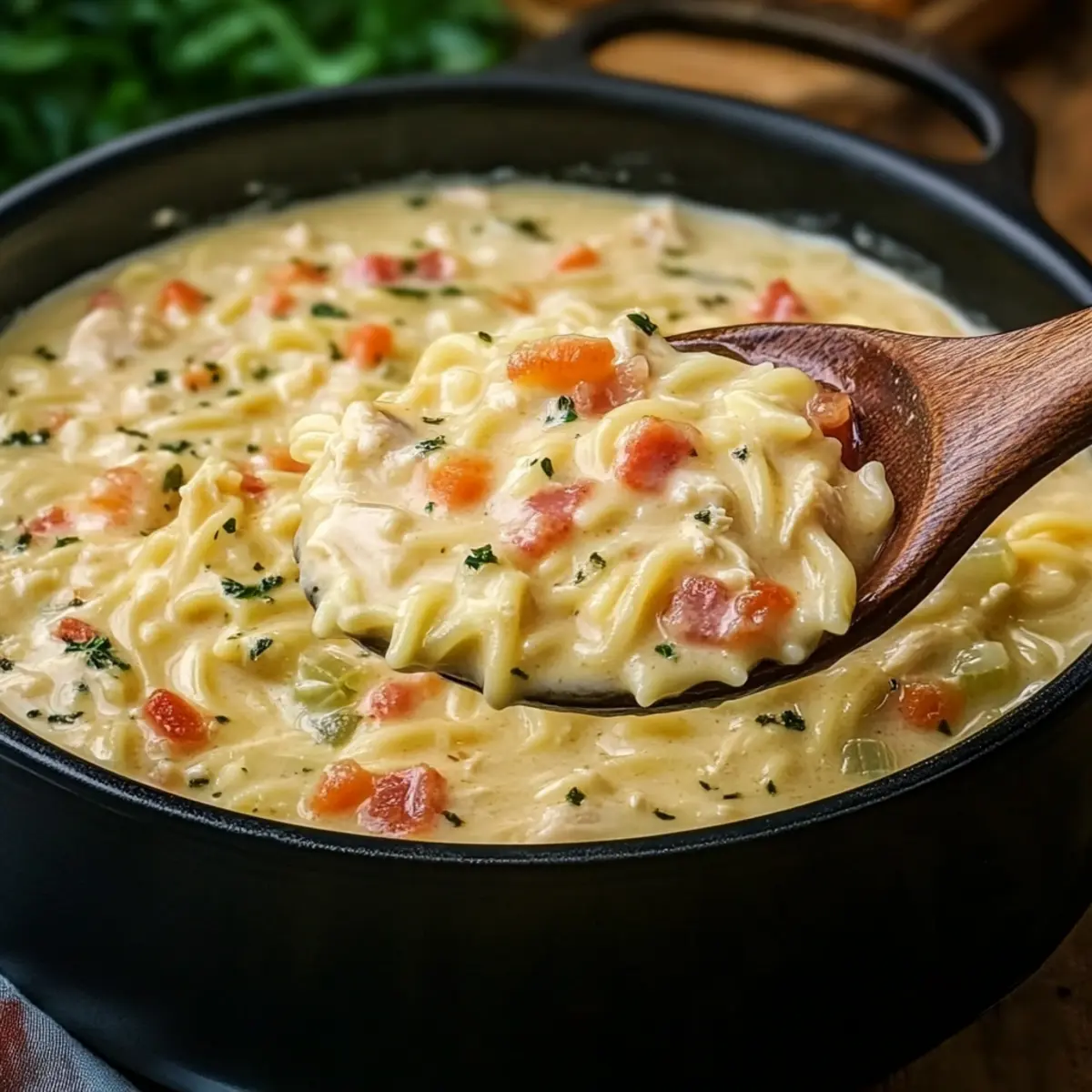 Crack Chicken Noodle Soup
