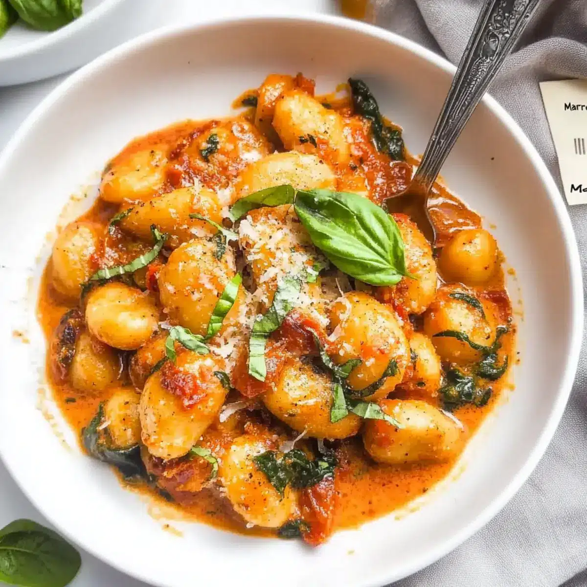 Sundried Tomato “Marry Me” Gnocchi