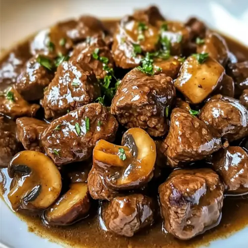 Beef Tips with Mushrooms