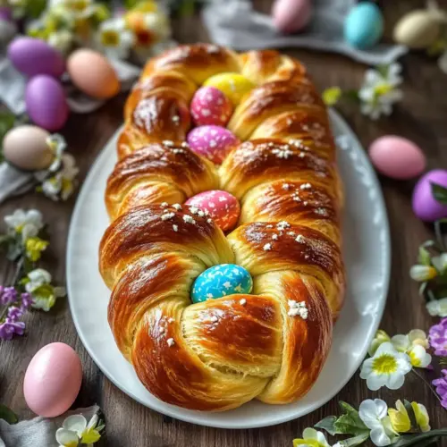 Traditional Italian Easter Bread