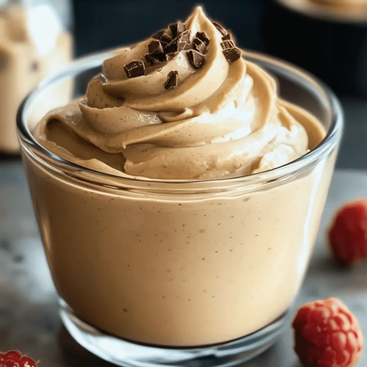 Cottage Cheese Peanut Butter Mousse