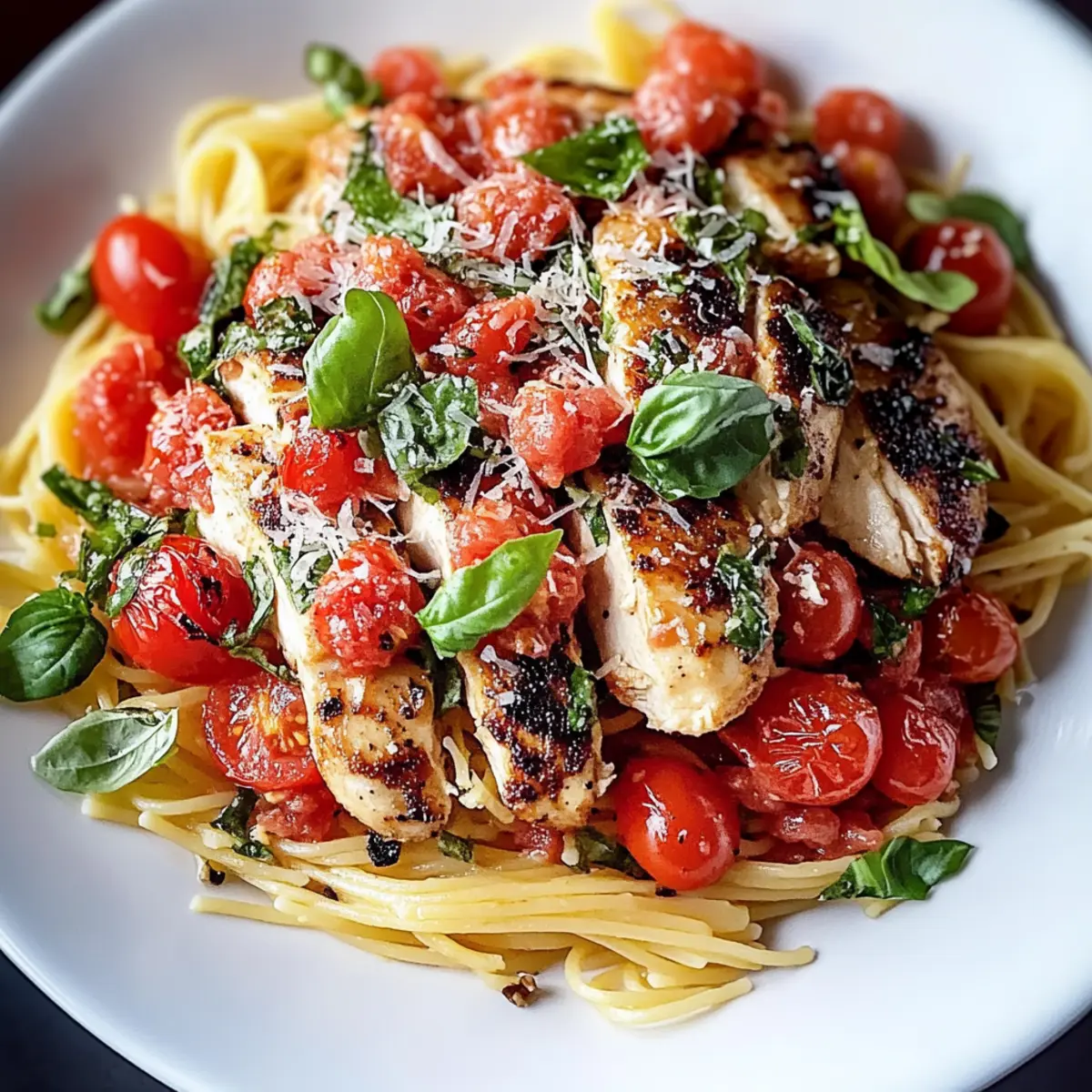 Bruschetta Chicken Pasta
