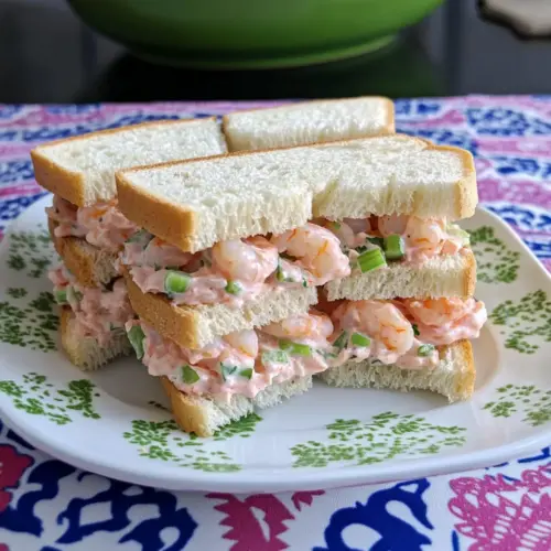 Shrimp Salad Finger Sandwiches